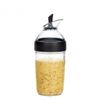 Shaker à vinaigrette 236 ml noir - Visuel 1